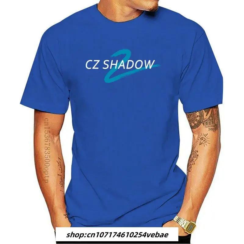 새로운 T 셔츠 CZ 75 그림자 2 남성 티셔츠 티 2023 모델 디자인-CZ SZ S-XXL(2)